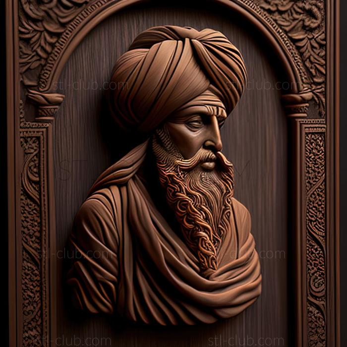 3D model Tenth Sikh Guru (STL)